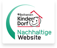 Nachhaltige Webseite Siegel Logo